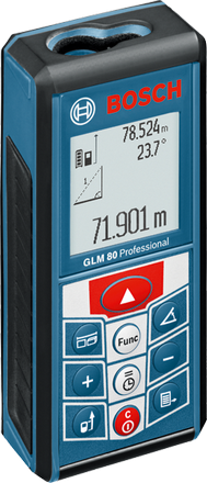 博世GLM 80/80米手持激光測(cè)距儀 博世GLM 80/80米手持激光測(cè)距儀
